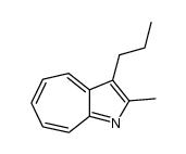 2-methyl-3-propyl-1-aza-azulene Structure