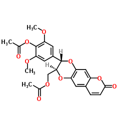 Moluccanin diacetate结构式