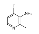 4-fluoro-2-methylpyridin-3-amine Structure