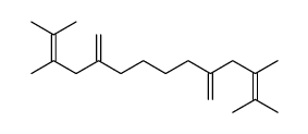 2,3,12,13-tetramethyl-5,10-dimethylenetetradeca-2,12-diene结构式