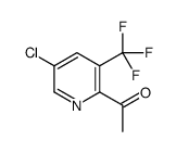 1-[5-chloro-3-(trifluoromethyl)pyridin-2-yl]ethanone Structure