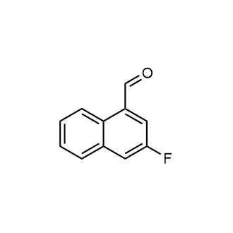 3-Fluoronaphthalene-1-carbaldehyde Structure