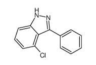 4-Chloro-3-phenyl-1H-indazole Structure