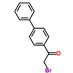 p-Bromoacetylbiphenyl Structure