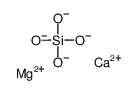 calcium magnesium silicate(1:1:1)结构式