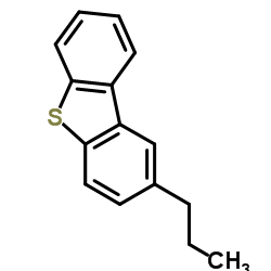 2-Propyldibenzo[b,d]thiophene structure