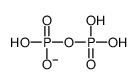 phosphono hydrogen phosphate Structure