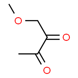 2,3-Butanedione, 1-methoxy- (9CI) Structure