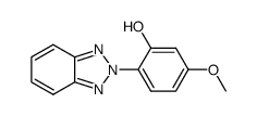 2-(2'-hydroxy-4'-methoxyphenyl)-benzotriazole Structure