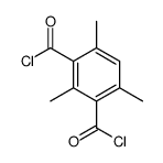 2,4,6-trimethylbenzene-1,3-dicarbonyl chloride Structure