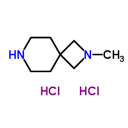 2-甲基-2,7-二氮杂螺[3.5]壬烷二盐酸盐结构式