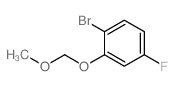 1-Bromo-4-fluoro-2-(methoxymethoxy)benzene structure