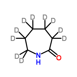 己内酰胺-D10结构式