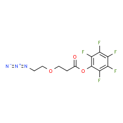 Azido-PEG1-PFP ester结构式
