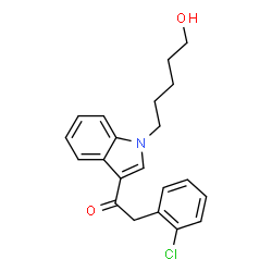 JWH 203 N-(5-hydroxypentyl) metabolite结构式
