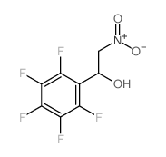 Benzenemethanol,2,3,4,5,6-pentafluoro-a-(nitromethyl)-结构式