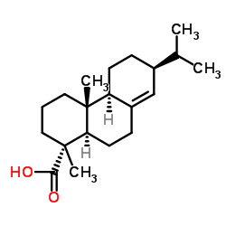 8(14)-Abietenic acid Structure