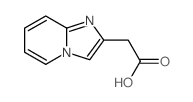 2-(咪唑并[1,2-a]吡啶-2-基)乙酸结构式