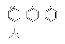 trimethylgermanium,triphenyltin Structure