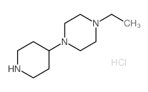 1-乙基-4-哌啶-4-哌嗪盐酸盐结构式