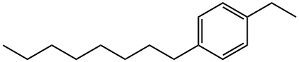1-乙基-4-辛基苯结构式