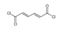 hexa-2,4-dienedioyl dichloride结构式