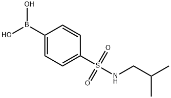 4-[[(2-甲基丙基)氨基]磺酰基]苯基硼酸图片