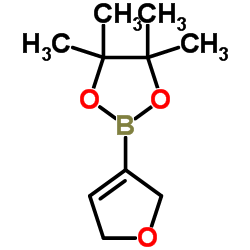 2-(2,5-二氢呋喃-3-基)-4,4,5,5-四甲基-1,3,2-二氧杂硼烷结构式
