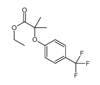 ethyl 2-methyl-2-[4-(trifluoromethyl)phenoxy]propanoate Structure
