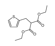 diethyl (thien-2-ylmethyl)malonate Structure