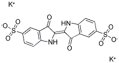 indigodisulfonate dipotassium salt Structure