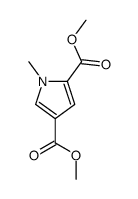 dimethyl 1-methylpyrrole-2,4-dicarboxylate Structure