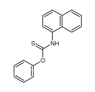 (naphth-1-ylamino)phenoxymethane-1-thione Structure