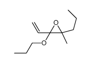 Oxirane, 2-ethenyl-3-methyl-2-propoxy-3-propyl- (9CI) Structure