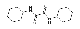 Ethanediamide,N1,N2-dicyclohexyl- Structure