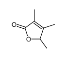 2,3,4-trimethyl-2H-furan-5-one结构式