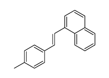 1-[2-(4-methylphenyl)ethenyl]naphthalene Structure