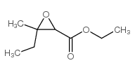 ethyl 3-ethyl-3-methyl-oxirane-2-carboxylate结构式