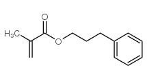甲基丙烯酸-3-苯丙酯结构式