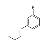 Benzene, 1-(1E)-1-butenyl-3-fluoro- (9CI)结构式