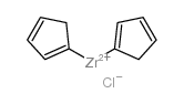 Bis(cyclopentadienyl)zirconium chloride hydride Structure