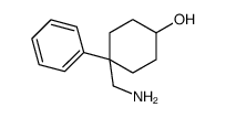 4-氨基甲基-4-苯基环己醇结构式