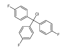 1-[chloro-bis(4-fluorophenyl)methyl]-4-fluorobenzene Structure