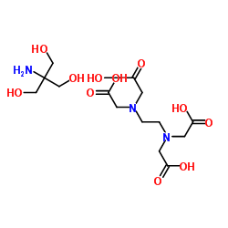 TRIS EDTA BUFFER, DNASE, RNASE, PROTEASE FREE READY TO USE, PH 8.0, FOR MOLECULAR BIOLOGY structure
