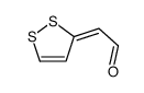 2-(dithiol-3-ylidene)acetaldehyde Structure