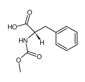 (S)-N-methoxycarbonylphenylalanine结构式
