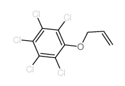 Benzene,1,2,3,4,5-pentachloro-6-(2-propen-1-yloxy)-结构式