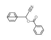 .alpha.-Cyanobenzyl benzoate结构式