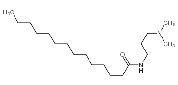 肉豆蔻酰胺丙基二甲胺结构式