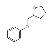 Furan,tetrahydro-2-(phenoxymethyl)- Structure
